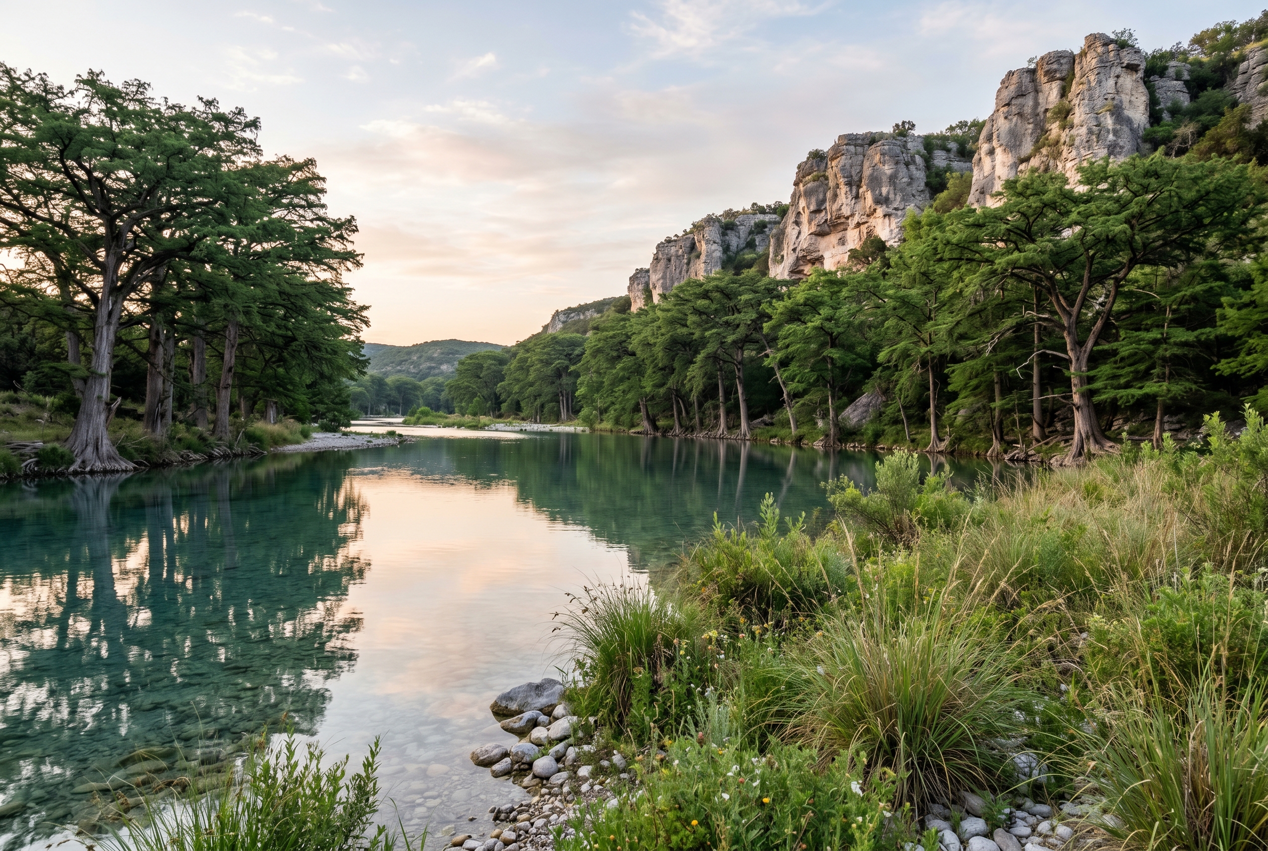 Blanco River frontage ranch