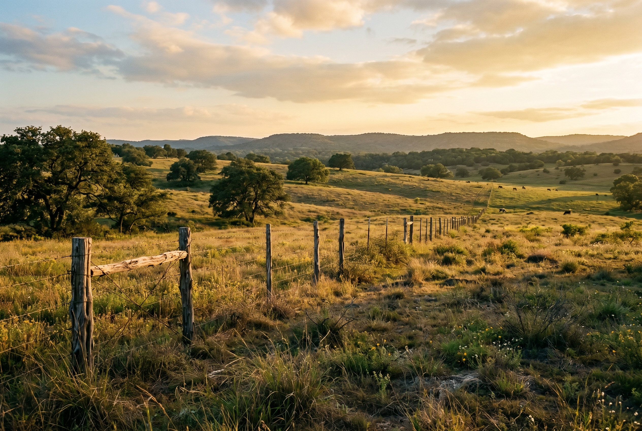 Hill Country pasture ranch